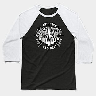 one band one beat Baseball T-Shirt